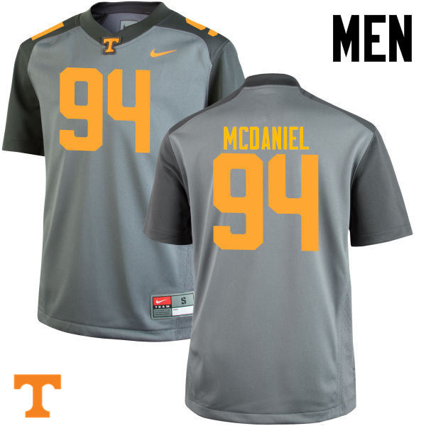 Men #94 Mykelle McDaniel Tennessee Volunteers College Football Jerseys-Gray